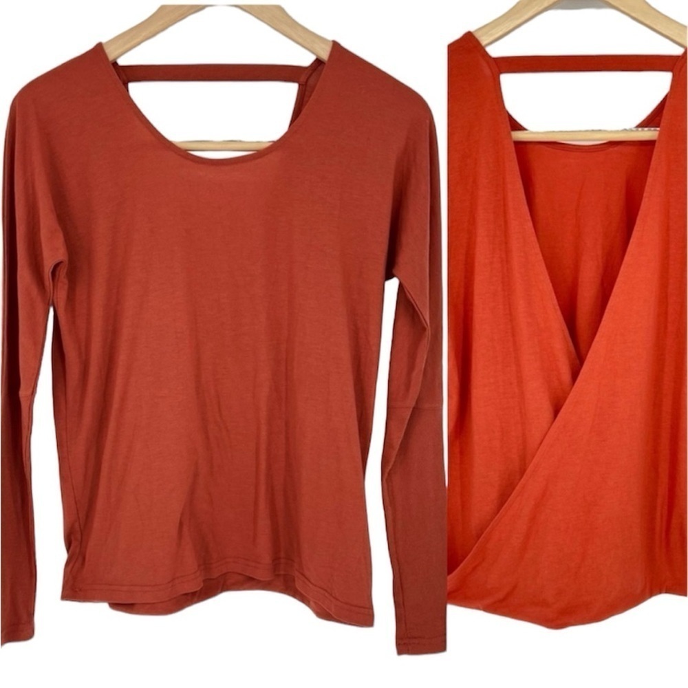 Onzie Flow cotton modal yoga top size small